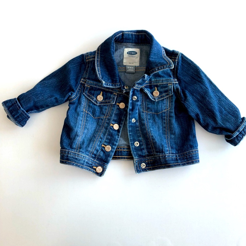 Old Navy Toddler Jean Jacket 12-18 months